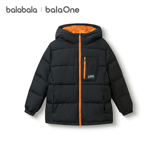 巴拉巴拉balaOne儿童羽绒服男童女童户外防风保暖上衣冬季2025新 商品图4