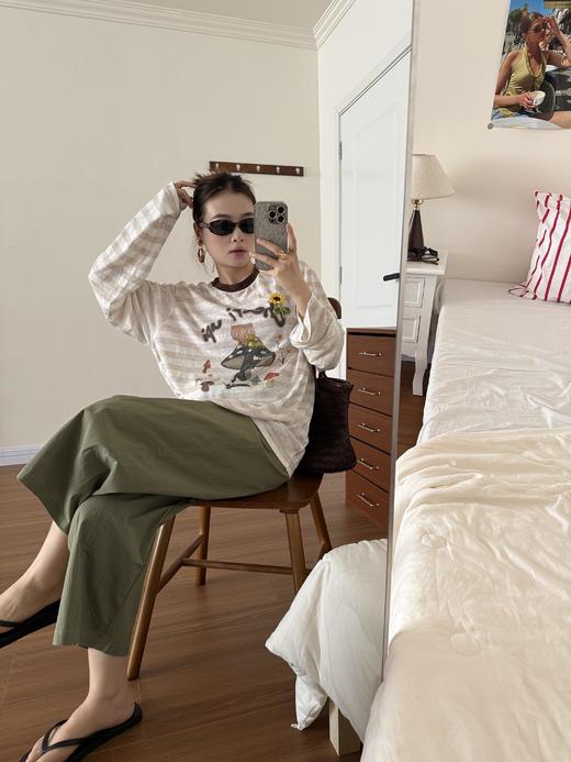 CHE*RUP拔蘑菇小狗长袖T恤 商品图10