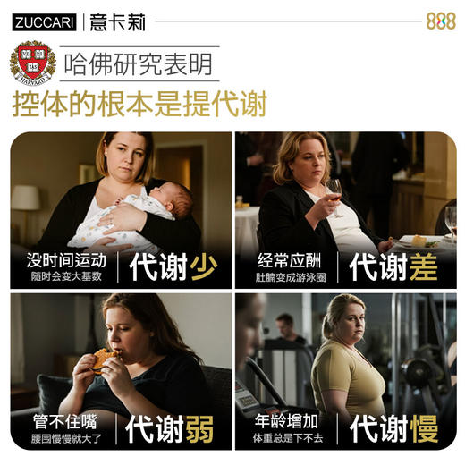 保税直发 ZUCCARI 意卡莉 888代谢饮 888mL/瓶 2.0金装版 1瓶装/2瓶装/3瓶装/6瓶装 商品图6