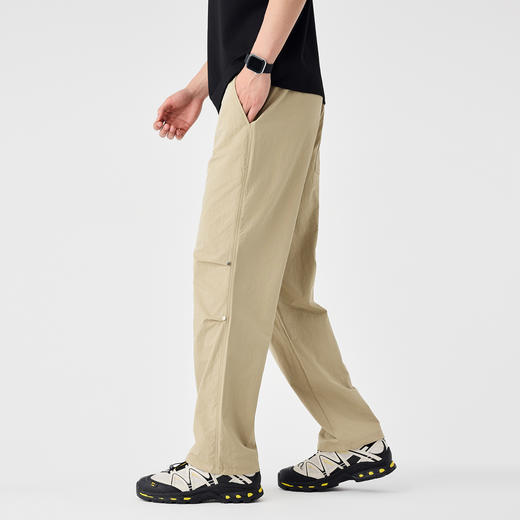 墨麦客户外防晒伞兵裤男款2025夏季新款宽松直筒微肌理休闲裤子男 商品图2