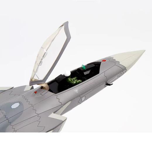 【长春航展、九三阅兵纪念品-新品重磅】特尔博-阅兵系列-歼20S黑色涂装 飞机模型合金仿真战斗机航模歼20S新涂装 商品图4