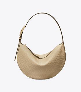 TORY BURCH Hobo肩背包女  176303-200-F 灰色.