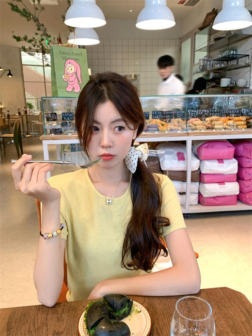 <曾小咸推荐>现货秒杀！最后一波 ！抢到赚到！6色针织圆领T恤 日常119.99 立减60 秒杀59.99！ 商品图2