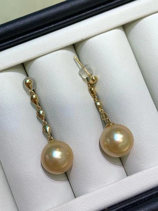 11-12mm金珠耳坠 商品图1