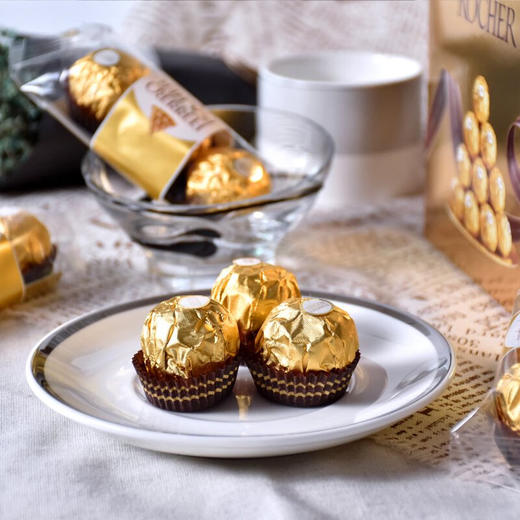 费列罗榛果威化巧克力制品3粒装37.5g/040095 多重滋味层层用心婚庆伴手礼推荐 商品图1