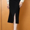 「自」全新升级【铂金会员165/天猫219/差价54】(05038)洛诗琳时尚不规则半身裙2025秋季新款高腰显瘦通勤包臀裙女 商品缩略图3