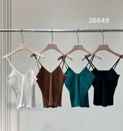 QG26649#纯羊毛吊带背心 商品图0