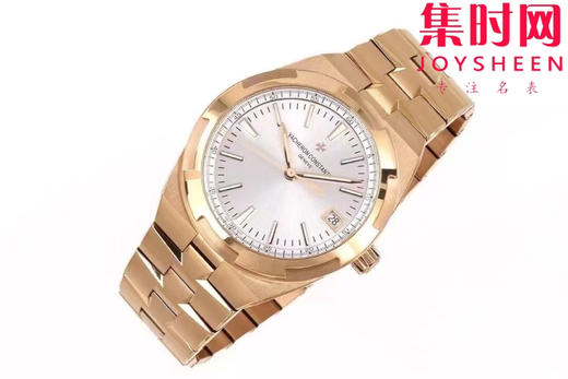 钢表王强势来袭 VC江诗丹顿Overseas PPF纵横四海4500V系列 (表界三大钢王之一) 纵横四海“玫瑰金版”男士腕表 商品图2