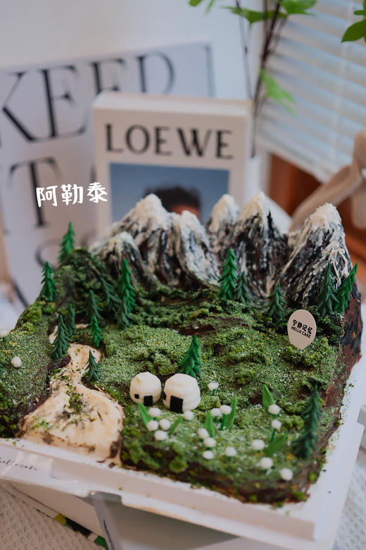 微景观蛋糕 提前一周预定 下单前请仔细阅读商品详情 商品图0