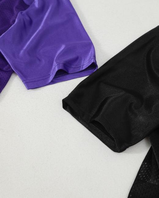 Needles×BEAMS联名球衣短袖 今年大热球衣风 定染高密亮丝平布 商品图7