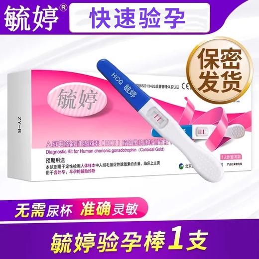 毓婷 早早孕快速检测笔（验孕棒）（笔型）精准检测怀孕女高精度测孕 商品图0