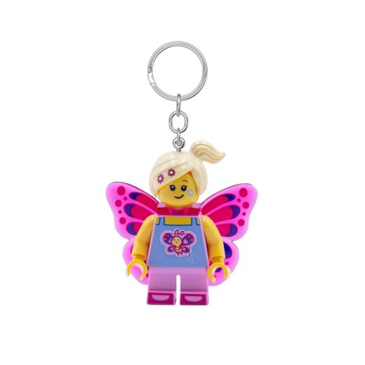 乐高 人物系列 蝴蝶女孩 发光钥匙扣 商品图0