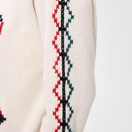 手工哈尼绣羊绒套衫  SJF97W239N 商品图6