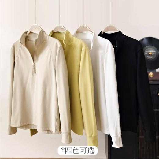 【秋冬】莱赛尔情侣拉链衫丨双面暖绒 保暖不臃肿 商品图2