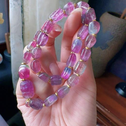 多圈西瓜原石碧玺手串 商品图6