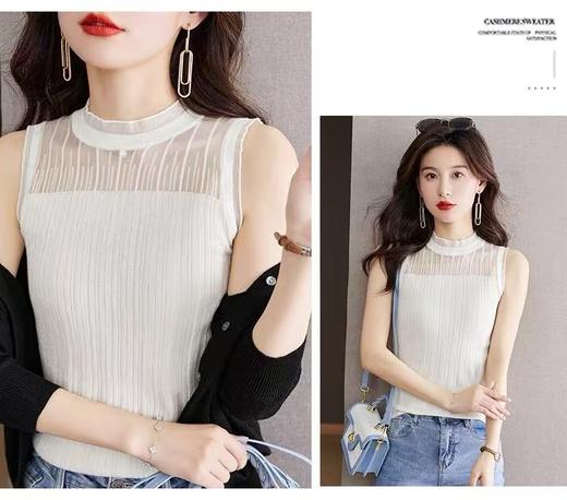 【孤品捡漏】（有些脏）G66无袖针织背心-喜出 商品图5