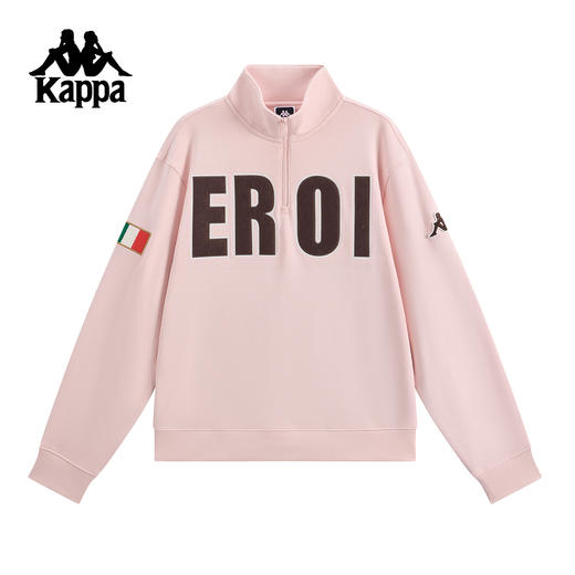 Kappa运动卫衣男2025新款秋季宽松休闲针织套头衫女士K0FY2WT10 商品图1