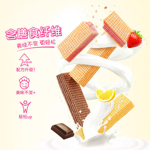 嘉顿威化饼干200G*2包(巧古力+干椰子) 商品图3