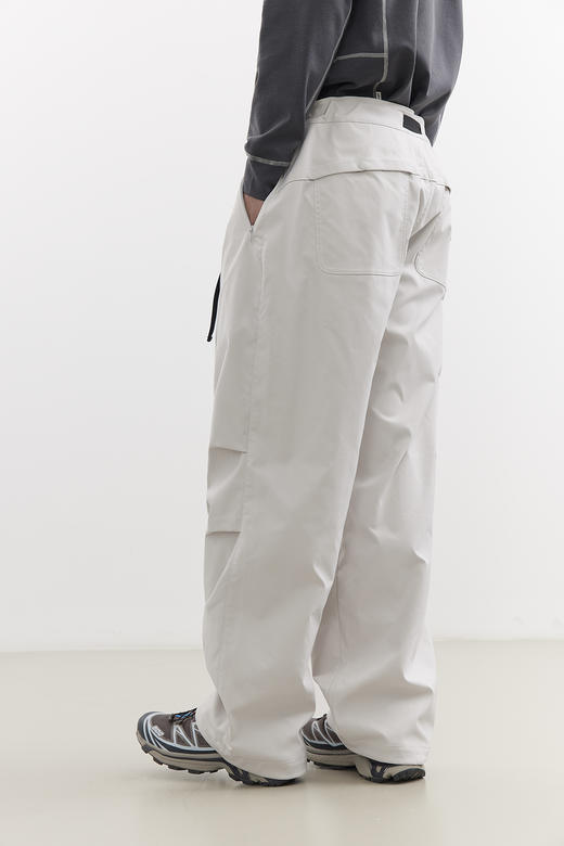 吃茶去chichaqu25户外特氟龙三防SOLOTEX宽松伞兵长裤百搭男女 商品图3