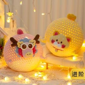 苏苏姐家球球提灯手工diy编织钩针毛线团自制创意小物材料包预