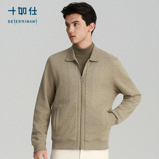 秋冬针织牦牛绒保暖夹克外套-OW02-02 商品图2