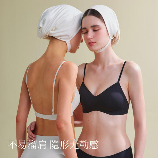 素肌良品美背内衣2024新款夏薄小胸聚拢显大露背隐形无痕文胸u型-MX265-FX 商品图4
