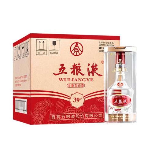 （整箱）五粮液·低度系列 39度 500mL*6瓶 商品图1