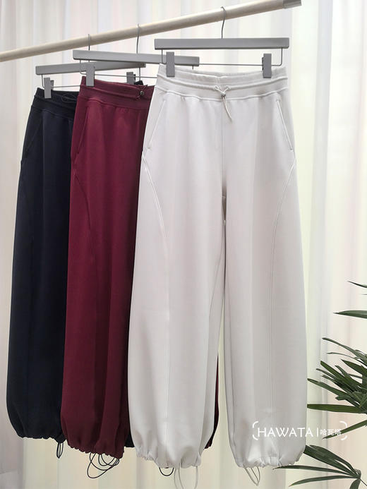 哈瓦塔两穿砂洗高腰显高显瘦休闲套装 H350153 商品图8