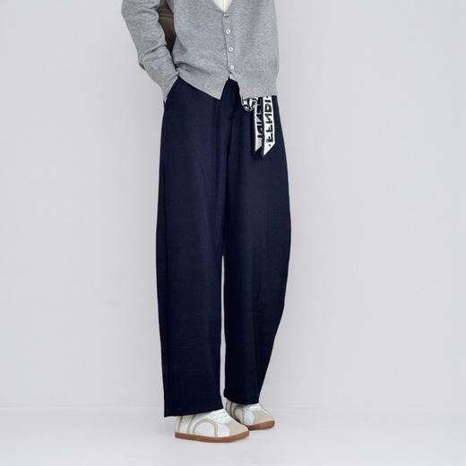 弯刀九分拉链西装裤 商品图2