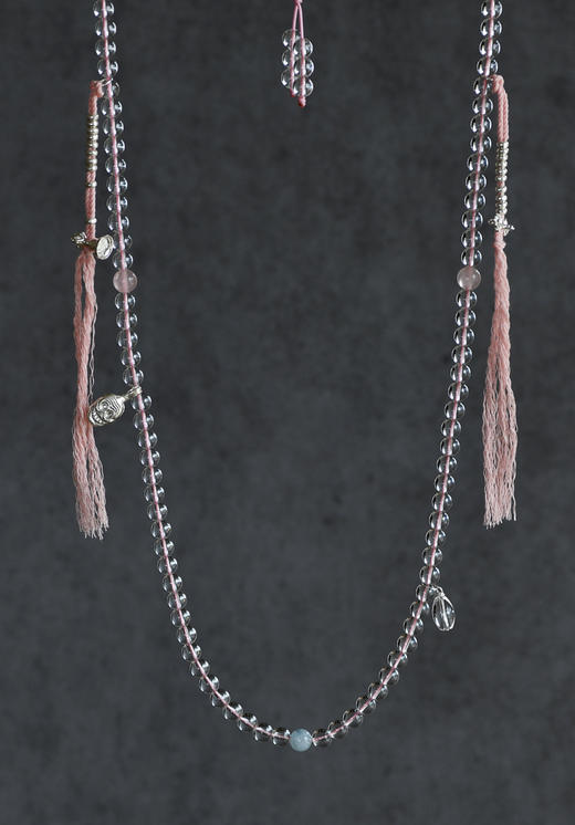 喜马拉雅白水晶念珠（粉） 商品图2