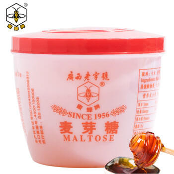 蜜蜂牌 麦芽糖500g【经典款】搅搅糖浆 龙须糖拉丝烘焙原料 广西老字号 /粮油调味 /调味品 /糖 商品图1