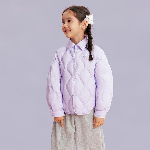 笛莎Deesha观山见女童羽绒服2025冬女童羽绒服 商品图1