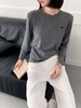 LS竹纤维女士时尚圆领字母刺绣长袖打底衫13302 商品缩略图4