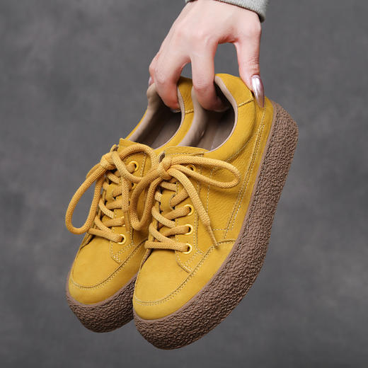 FR 85028休闲运动鞋厚底复古板鞋增高 商品图0