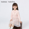 巴拉巴拉balaOne童装儿童连衣裙女2025秋冬新款公主裙针织网纱裙 商品缩略图2