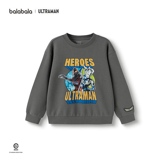 【奥特曼IP商场同款】巴拉巴拉童装男童卫衣儿童2025秋季新款t恤 商品图4