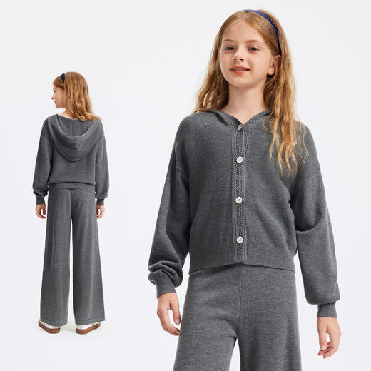 【纳维凯尔】【两件套】【120-165】意大利小帆船女童针织套装 商品图4