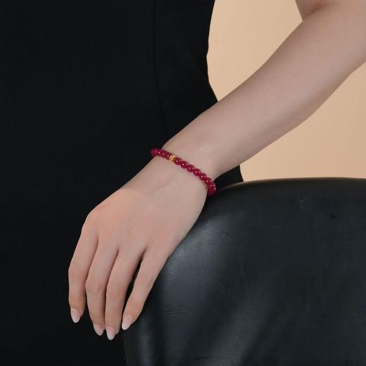 【喜乐】红刚玉手串 商品图4
