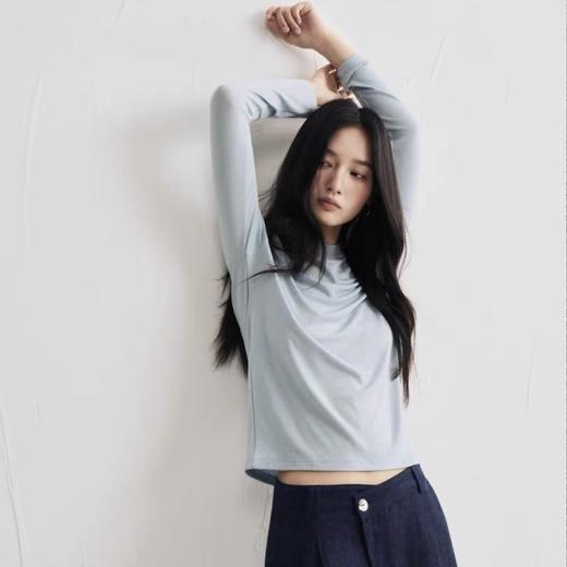 超软！天丝醋酸羊毛衣丨Gao品质面料 保暖内搭上衣 商品图3