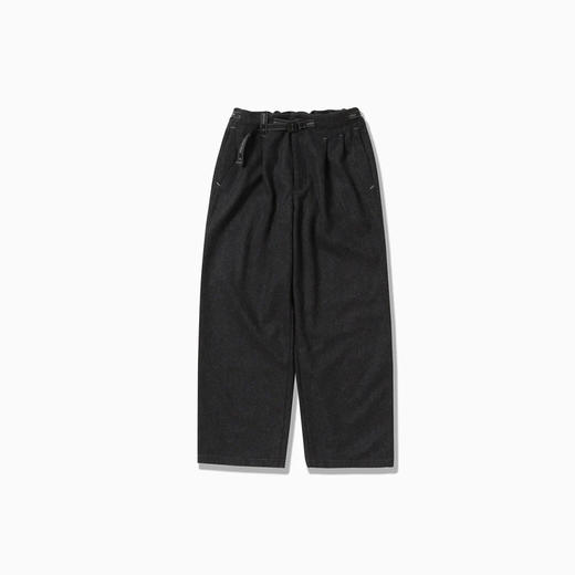 and wander REWOOL tweed wide 男女中性款再生羊毛宽松阔腿裤 商品图4