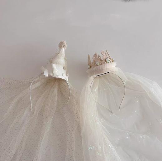 公主头纱发箍 商品图0