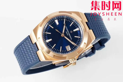 钢表王强势来袭 VC江诗丹顿Overseas PPF纵横四海4500V系列 (表界三大钢王之一) 纵横四海“玫瑰金版”男士腕表 商品图3