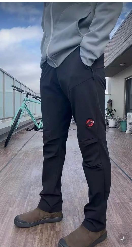 秋款25款Mammut红标限定猛犸象Trekkers 3.0男软壳裤户外防风防泼水 商品图2