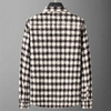 【100%棉】【DG】大依优型大码男装全棉长袖衬衫时尚休闲小格子衬衣男士大码打底衫肥佬宽松纯棉新 商品缩略图2