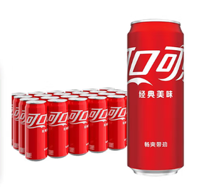 【俊客小店·自提商品】可口可乐摩登罐330mL*24罐
