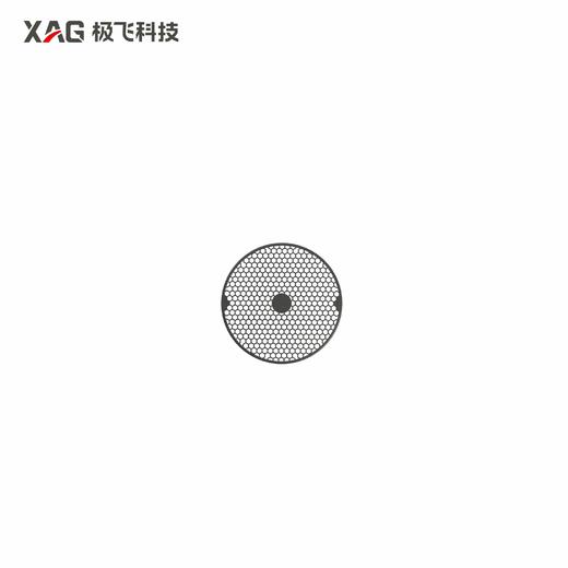 极飞 R100/R200 2025款 雾炮后网罩 农业无人车配件 商品图0