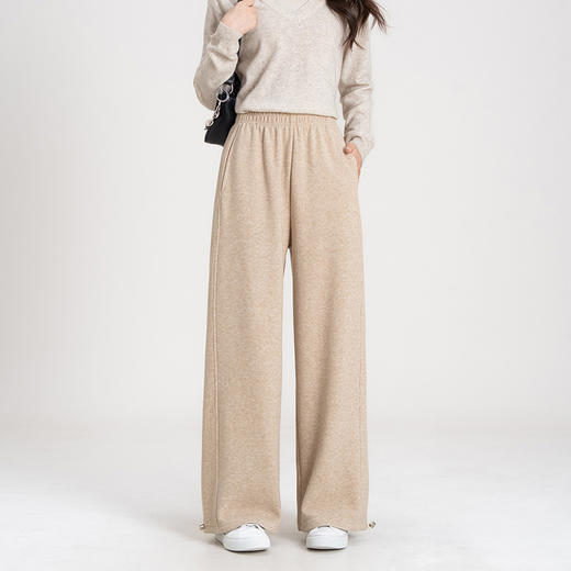 伊泺杉 糯米阔腿休闲裤升级版2.0 云感亲肤 四面高弹 4色可选 商品图1