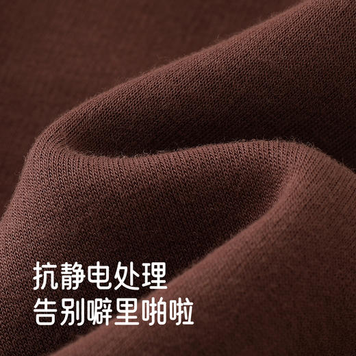 英氏儿童裤子秋冬保暖男宝屁屁裤小童外出防寒束脚裤加绒秋冬裤子 商品图2