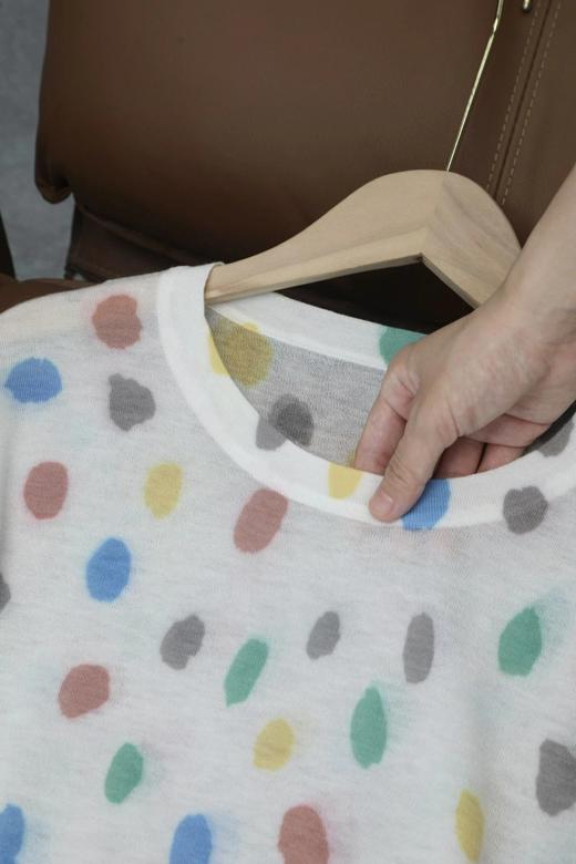 超轻薄 彩点天丝羊毛防晒针织衫 柔软舒服 商品图9