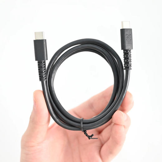 高品质1米双头Type-C数据线PD快充240W两端C-C口标准USB-C线10Gbps传输全系快充 商品图1
